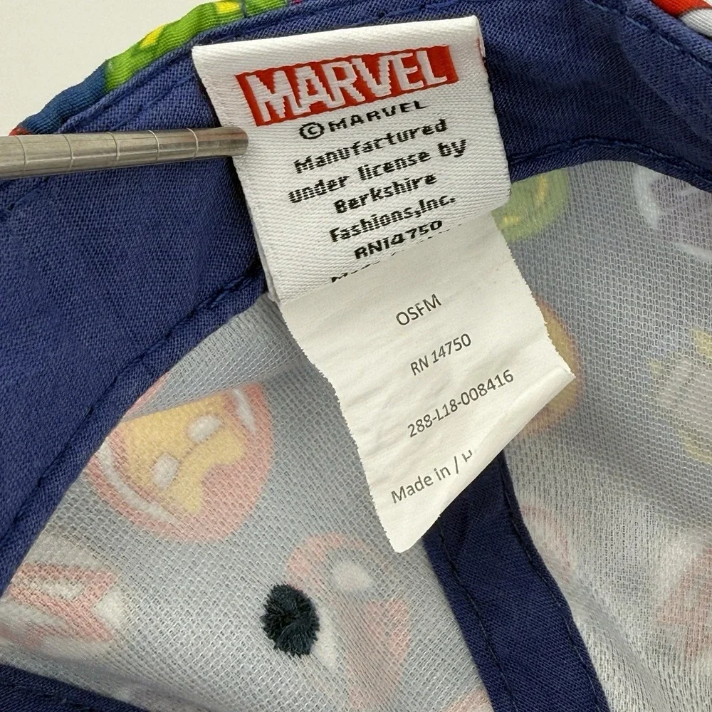 Marvel Super Hero Adventure Baseball Cap Hat Kid Boy OSFM Embroidered Strap Back